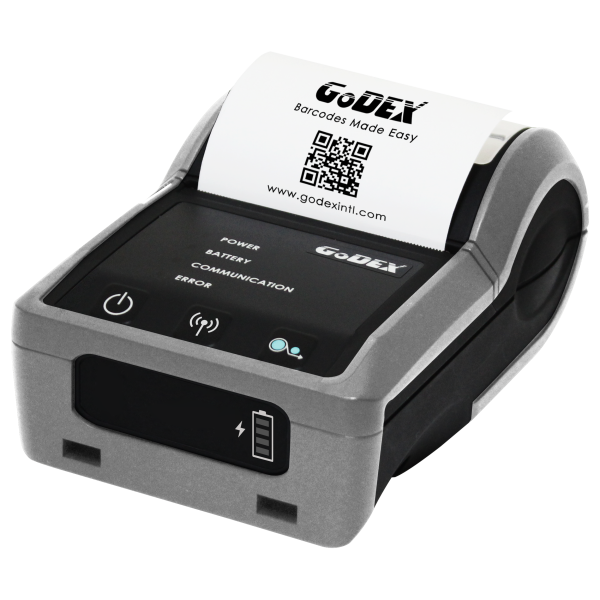 GoDEX MX30L+ mobilna drukarka linerless